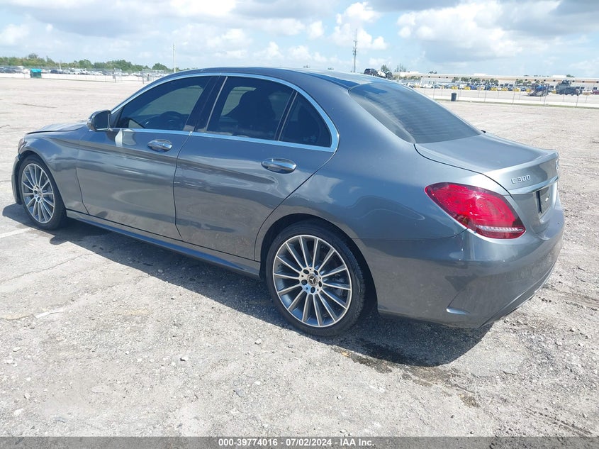 VIN 55SWF8EB3KU285183 2019 MERCEDES-BENZ C 300 4MATIC