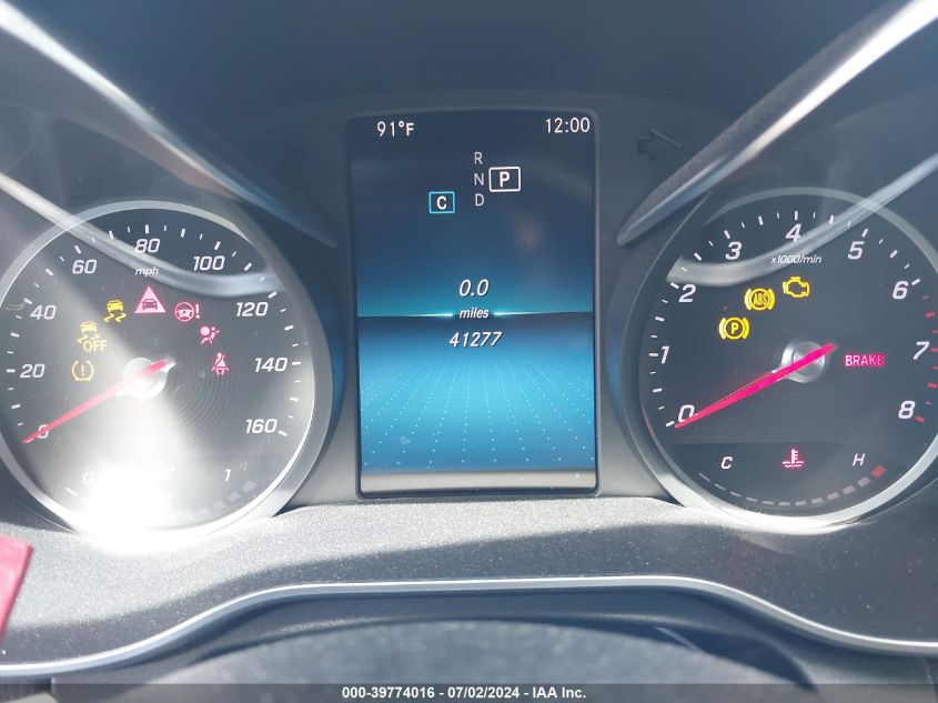 2019 Mercedes-Benz C 300 4Matic VIN: 55SWF8EB3KU285183 Lot: 39774016