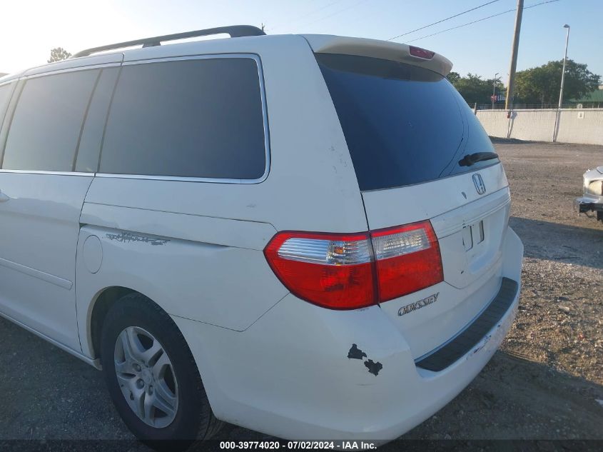 2007 Honda Odyssey Ex VIN: 5FNRL38477B098687 Lot: 39774020
