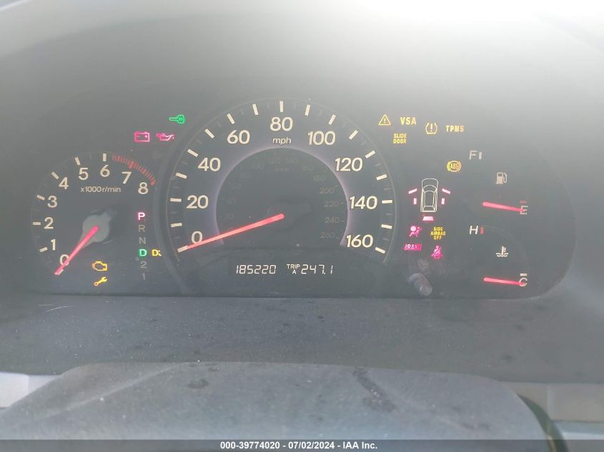 2007 Honda Odyssey Ex VIN: 5FNRL38477B098687 Lot: 39774020