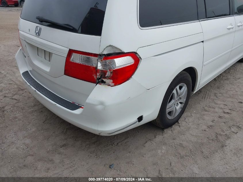 2007 Honda Odyssey Ex VIN: 5FNRL38477B098687 Lot: 39774020