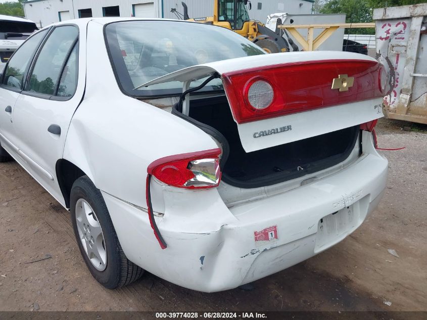 2004 Chevrolet Cavalier VIN: 1G1JC52F347346866 Lot: 39774028