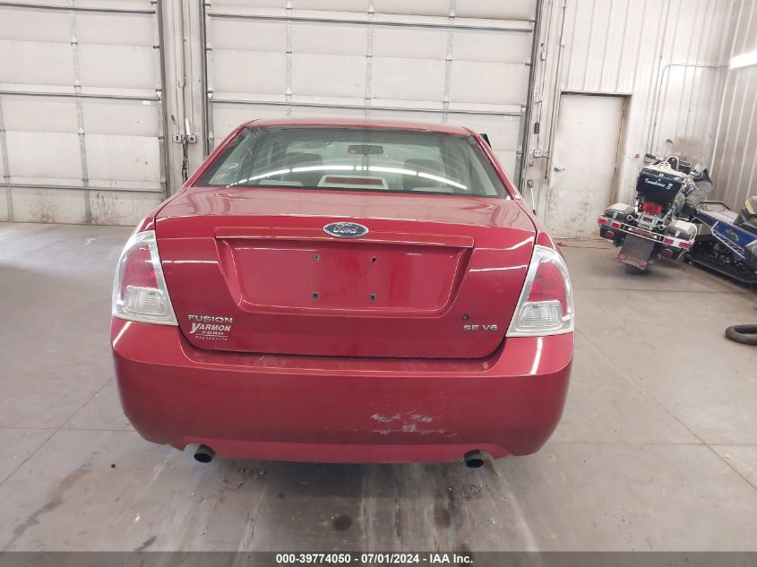 2006 Ford Fusion Se VIN: 3FAFP07126R106257 Lot: 39774050