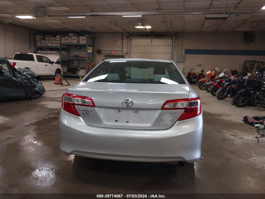 2014 Toyota Camry Le VIN: 4T4BF1FK7ER344318 Lot: 39774067