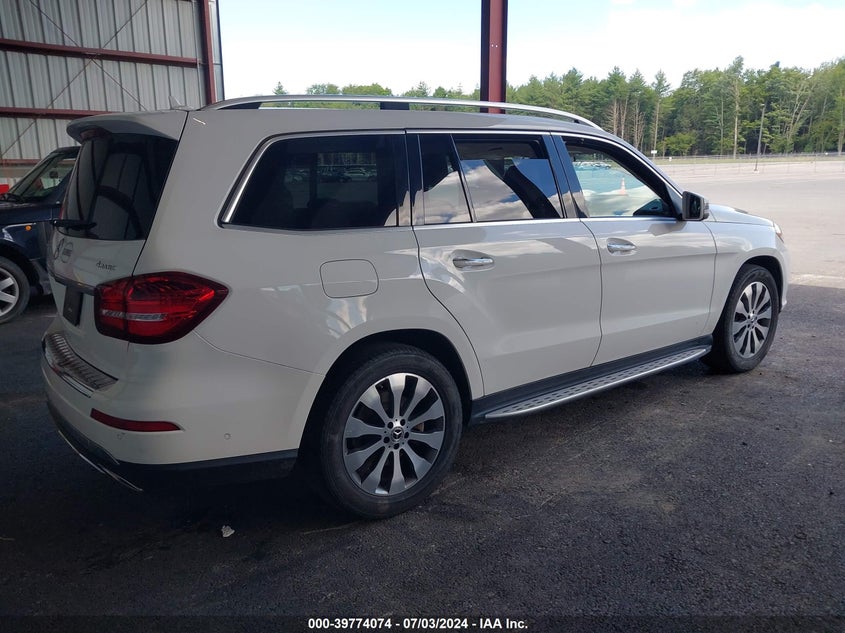 2019 Mercedes-Benz Gls 450 4Matic VIN: 4JGDF6EE9KB229142 Lot: 39774074