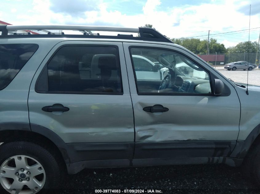 2005 Ford Escape Xlt VIN: 1FMYU93125KB10944 Lot: 39774083