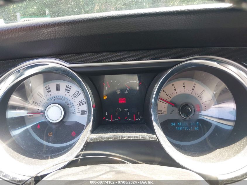 2011 Ford Mustang V6 Premium VIN: 1ZVBP8AM1B5122812 Lot: 39774102