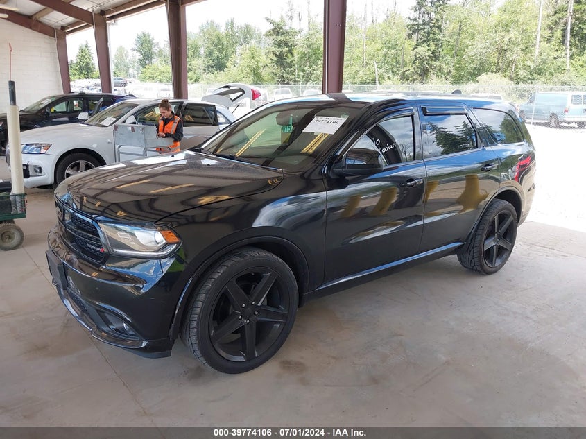 2014 DODGE DURANGO SXT - 1C4RDJAG9EC599774