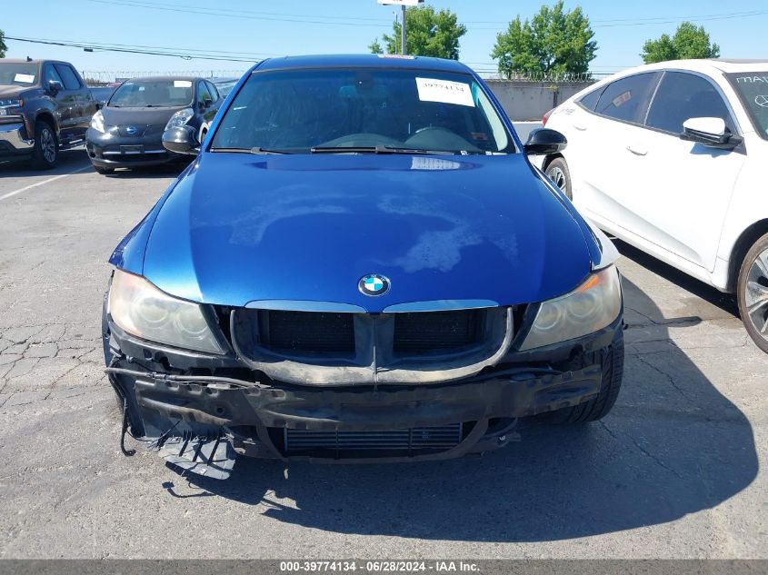 2007 BMW 335Xi VIN: WBAVD535X7A007618 Lot: 39774134