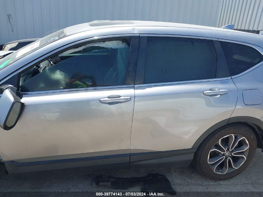 2021 Honda Cr-V Awd Ex VIN: 2HKRW2H53MH660320 Lot: 39774143