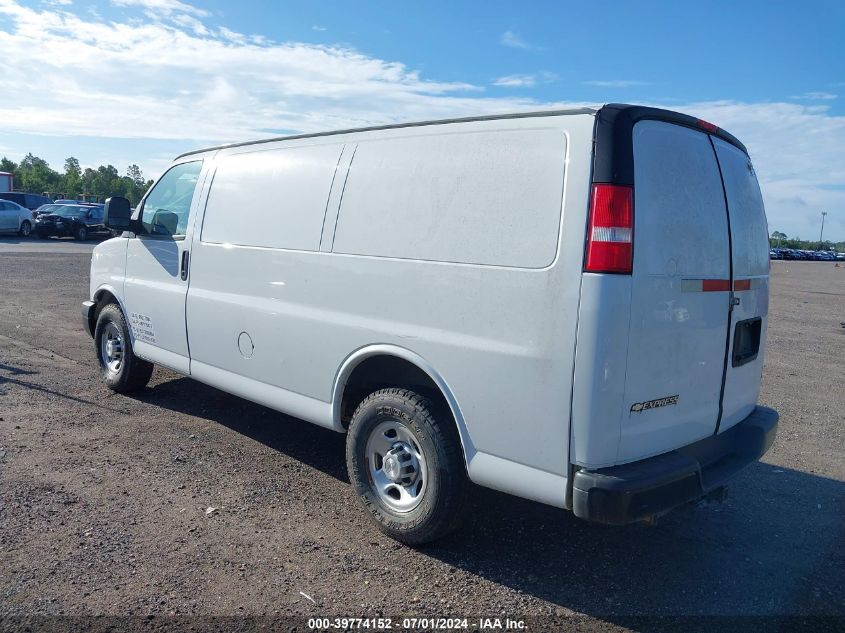 2018 Chevrolet Express 2500 Work Van VIN: 1GCWGAFG8J1283579 Lot: 39774152