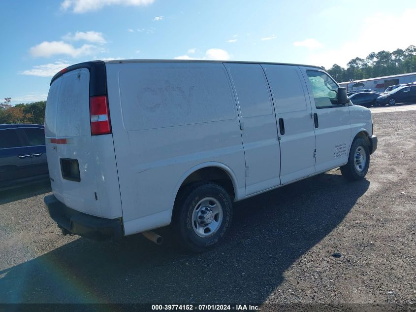 2018 Chevrolet Express 2500 Work Van VIN: 1GCWGAFG8J1283579 Lot: 39774152