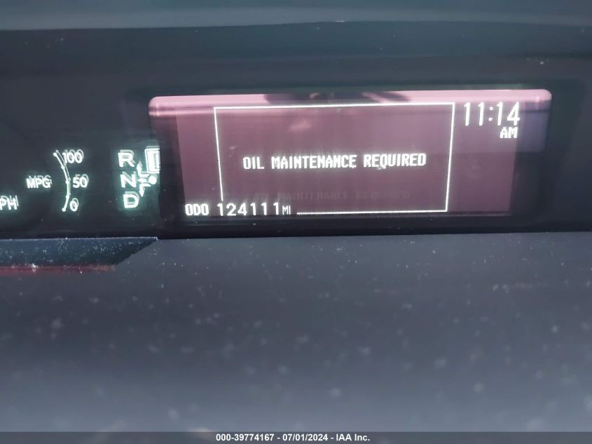 2010 Toyota Prius V VIN: JTDKN3DU5A0235522 Lot: 39774167