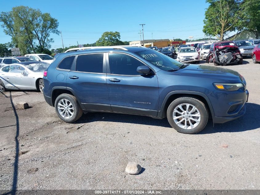 2021 Jeep Cherokee Latitude Fwd VIN: 1C4PJLCB2MD112968 Lot: 39774171