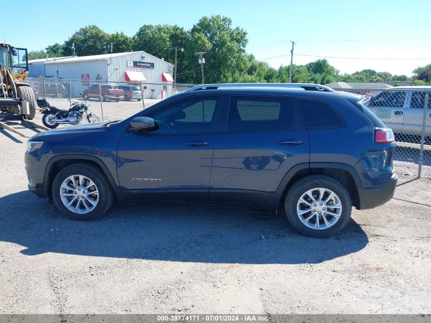 2021 Jeep Cherokee Latitude Fwd VIN: 1C4PJLCB2MD112968 Lot: 39774171