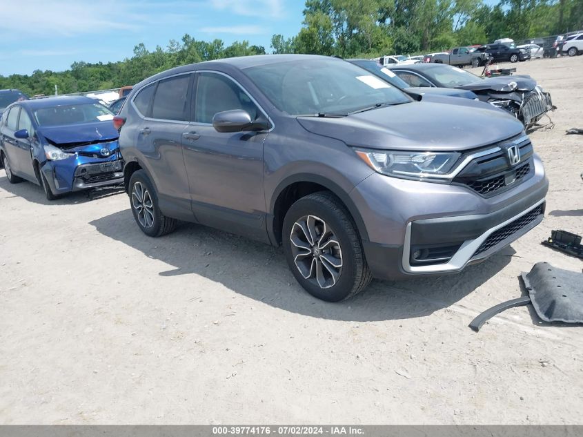 2022 Honda Cr-V Awd Ex-L VIN: 7FARW2H86NE044139 Lot: 39774176