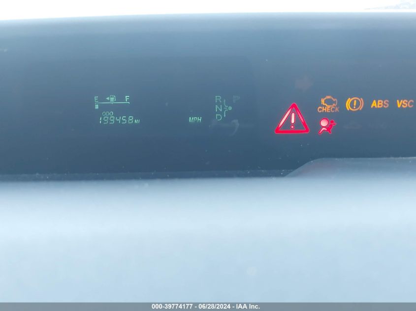 2004 Toyota Prius VIN: JTDKB20U140015856 Lot: 39774177