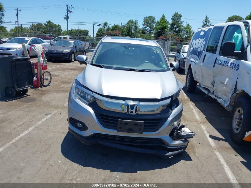 2019 Honda Hr-V Ex-L VIN: 3CZRU6H7XKM727687 Lot: 39774182