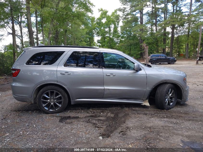 2017 Dodge Durango Gt Awd VIN: 1C4RDJDG7HC758064 Lot: 39774189