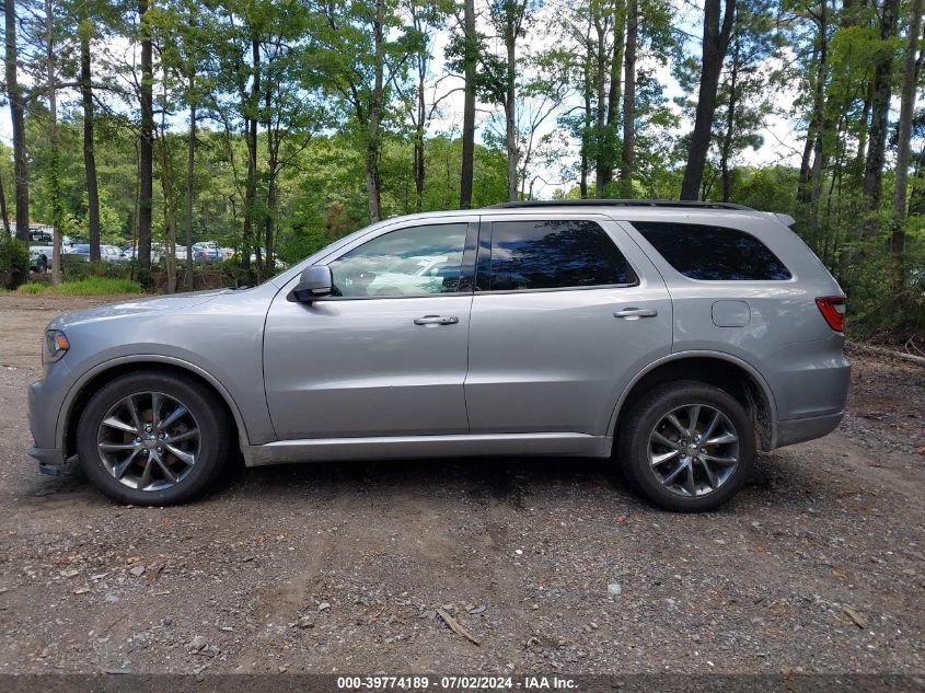 2017 Dodge Durango Gt Awd VIN: 1C4RDJDG7HC758064 Lot: 39774189