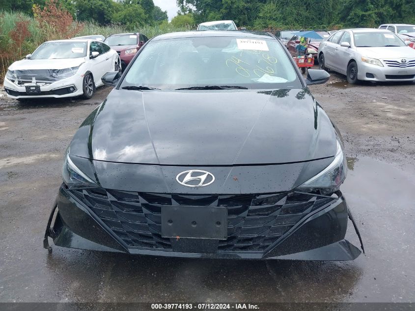 2022 Hyundai Elantra Sel VIN: 5NPLS4AGXNH084722 Lot: 39774193