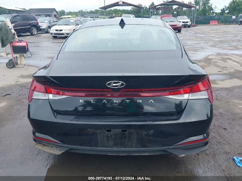 2022 Hyundai Elantra Sel VIN: 5NPLS4AGXNH084722 Lot: 39774193