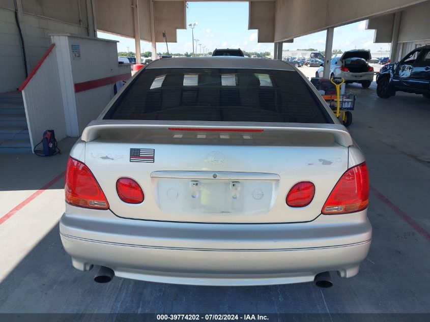 2001 Lexus Gs 430 VIN: JT8BL69S110005621 Lot: 39774202