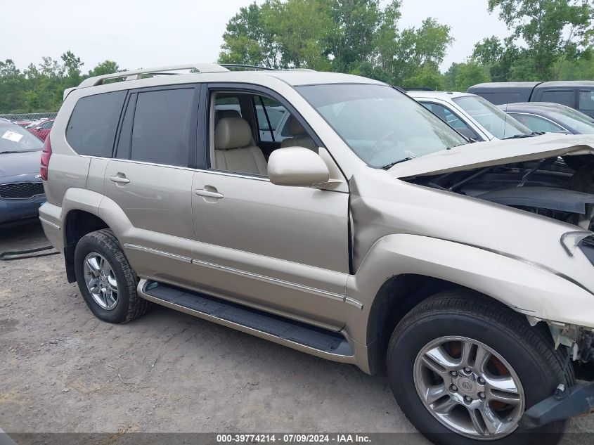 2005 Lexus Gx 470 VIN: JTJBT20X650094320 Lot: 39774214