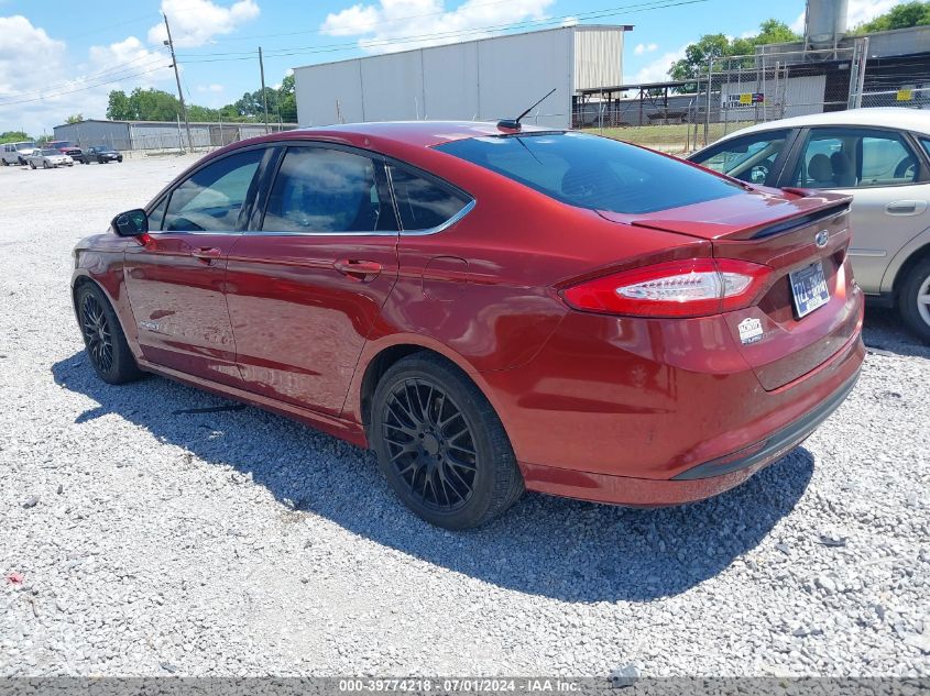 3FA6P0LU4ER146256 | 2014 FORD FUSION HYBRID