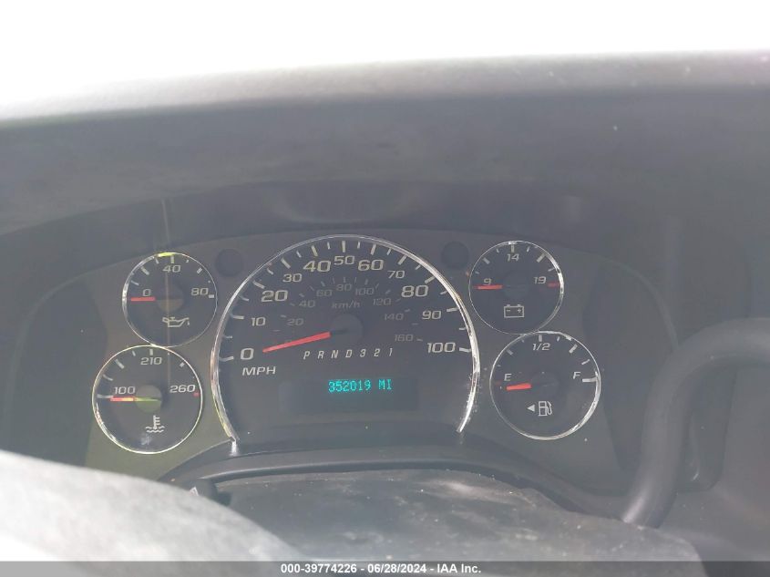 2008 Chevrolet Express Work Van VIN: 1GCHG35K181229125 Lot: 39774226