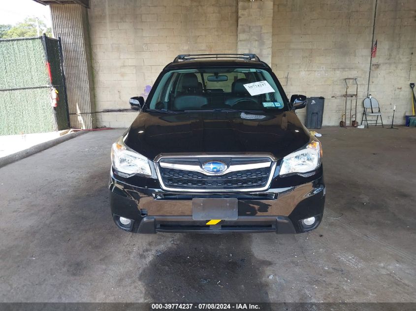 2015 Subaru Forester 2.5I Touring VIN: JF2SJAUC9FH424210 Lot: 39774237