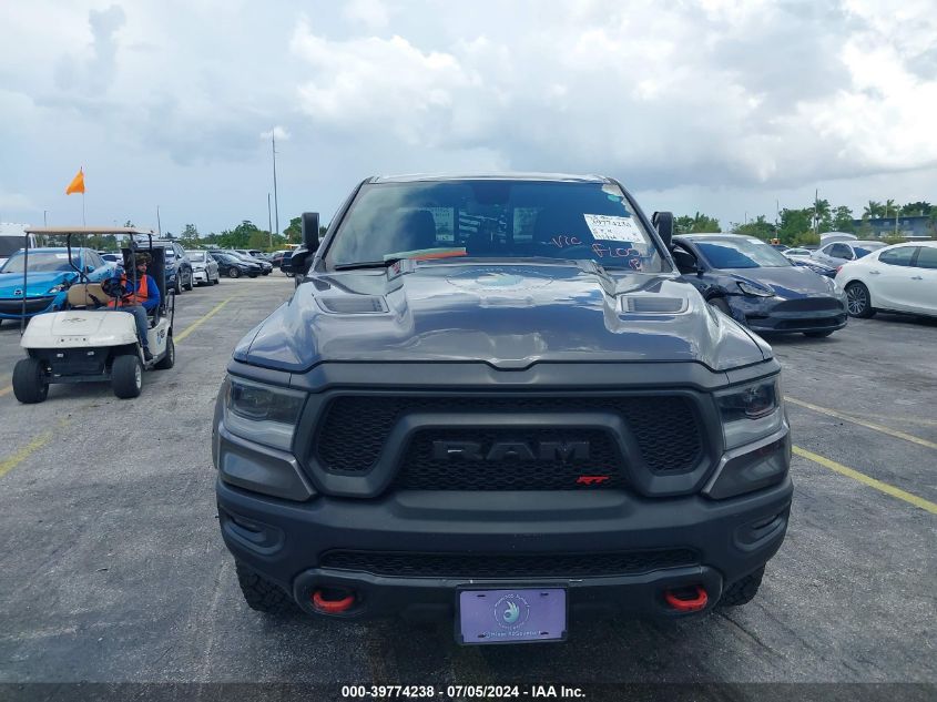 2019 Ram 1500 Rebel Quad Cab 4X4 6'4 Box VIN: 1C6SRFET3KN725156 Lot: 39774238