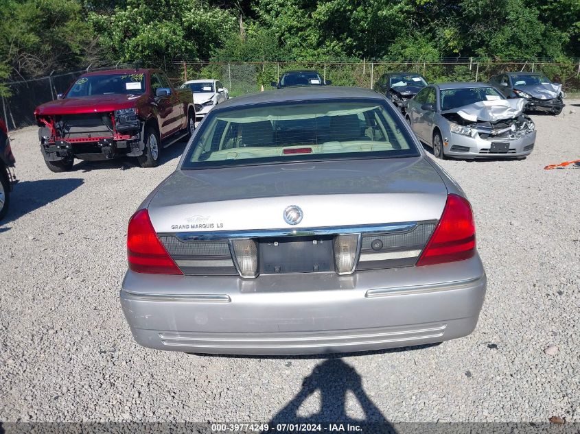 2010 Mercury Grand Marquis Ls (Fleet Only) VIN: 2MEBM7FVXAX634569 Lot: 39774249