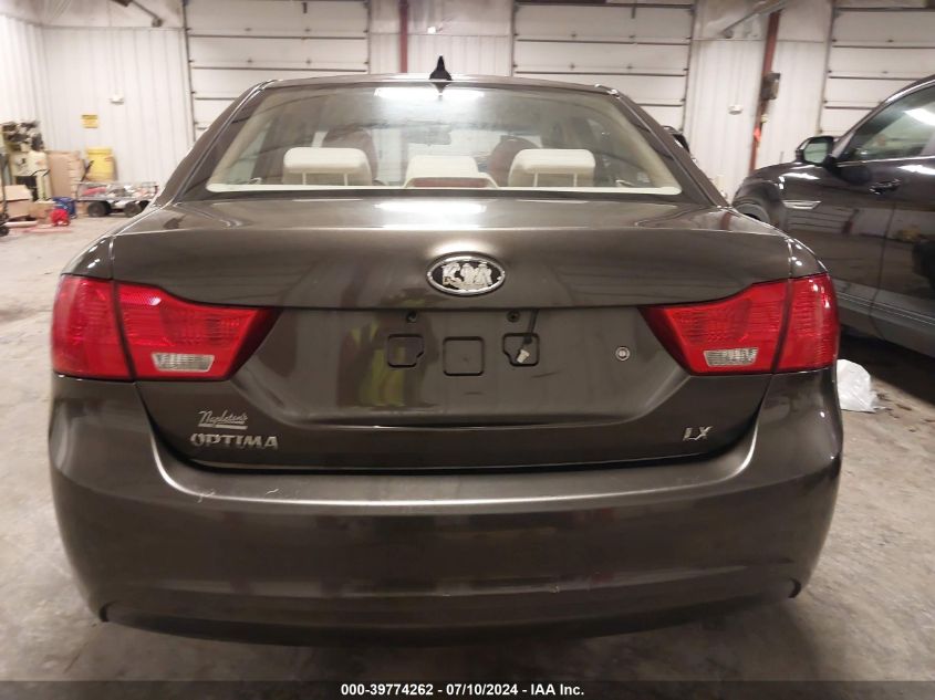 2009 Kia Optima Lx VIN: KNAGE228995295949 Lot: 39774262