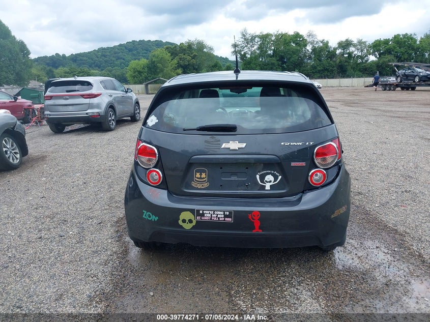 2014 Chevrolet Sonic Lt Auto VIN: 1G1JC6SB1E4143593 Lot: 39774271