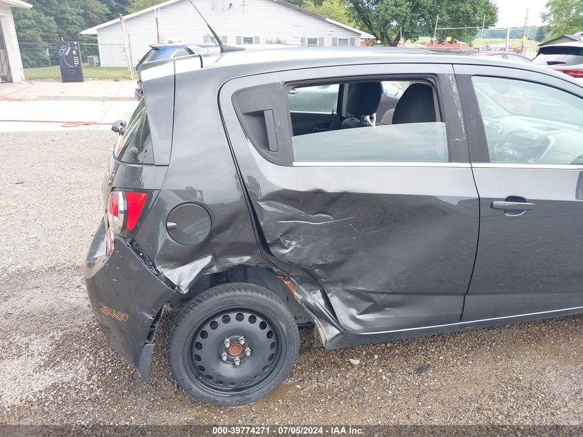 2014 Chevrolet Sonic Lt Auto VIN: 1G1JC6SB1E4143593 Lot: 39774271