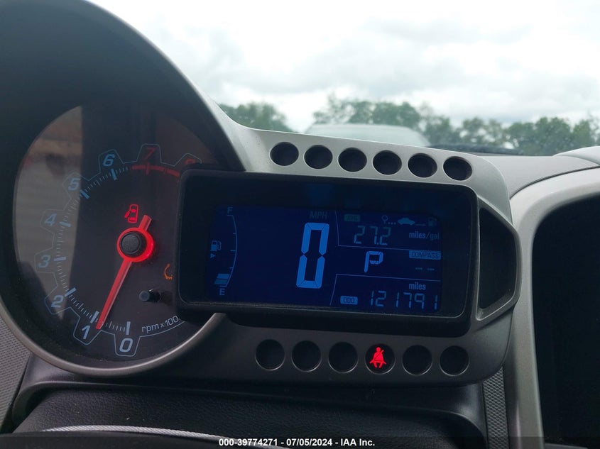 2014 Chevrolet Sonic Lt Auto VIN: 1G1JC6SB1E4143593 Lot: 39774271