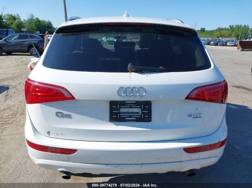 2012 Audi Q5 2.0T Premium VIN: WA1CFAFP1CA093075 Lot: 39774279