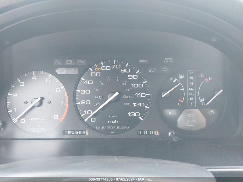 1991 Honda Accord Ex/Ex-R VIN: 1HGCB7660MA077626 Lot: 39774286