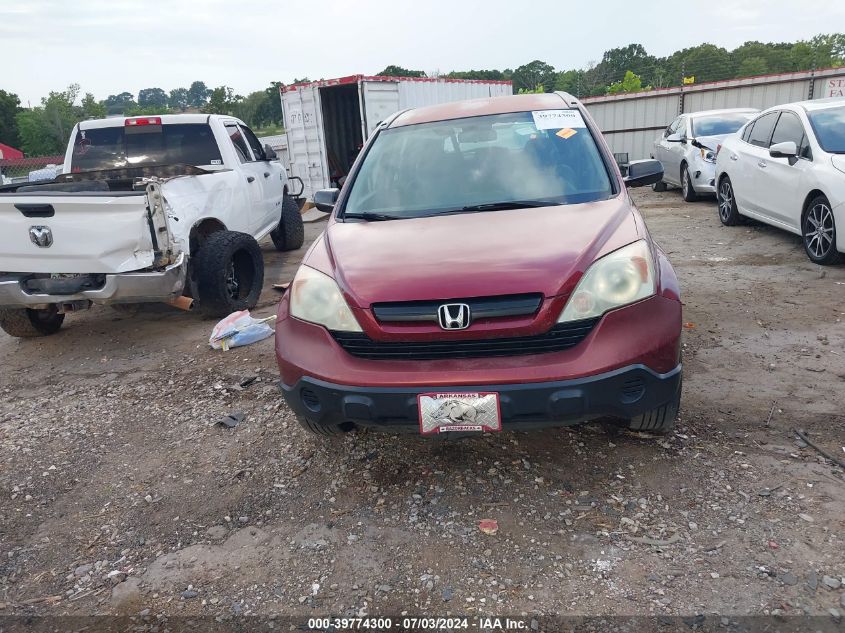 2009 Honda Cr-V Lx VIN: 5J6RE383X9L028967 Lot: 39774300