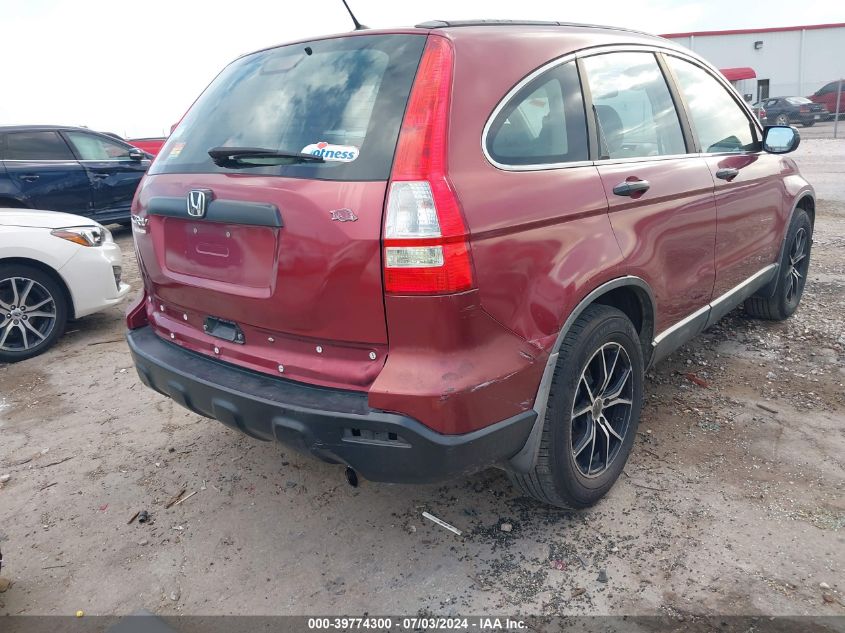 2009 Honda Cr-V Lx VIN: 5J6RE383X9L028967 Lot: 39774300