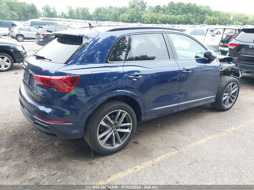 2023 Audi Q3 Premium Plus 45 Tfsi S Line Quattro Tiptronic VIN: WA1EECF3XP1078777 Lot: 39774309