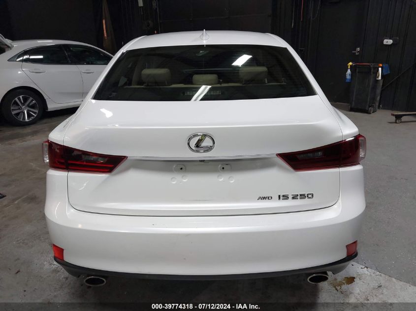 2014 Lexus Is 250 VIN: JTHCF1D20E5013403 Lot: 39774318