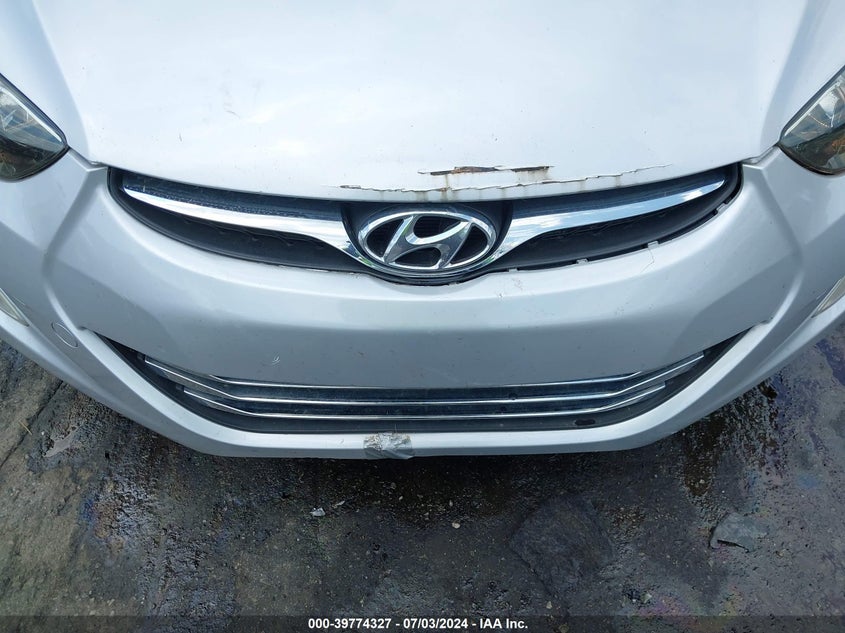 2012 Hyundai Elantra Limited (Ulsan Plant) VIN: KMHDH4AE3CU180059 Lot: 39774327