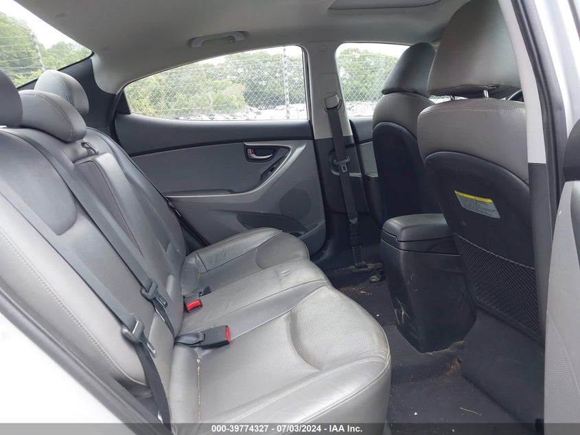 2012 Hyundai Elantra Limited (Ulsan Plant) VIN: KMHDH4AE3CU180059 Lot: 39774327