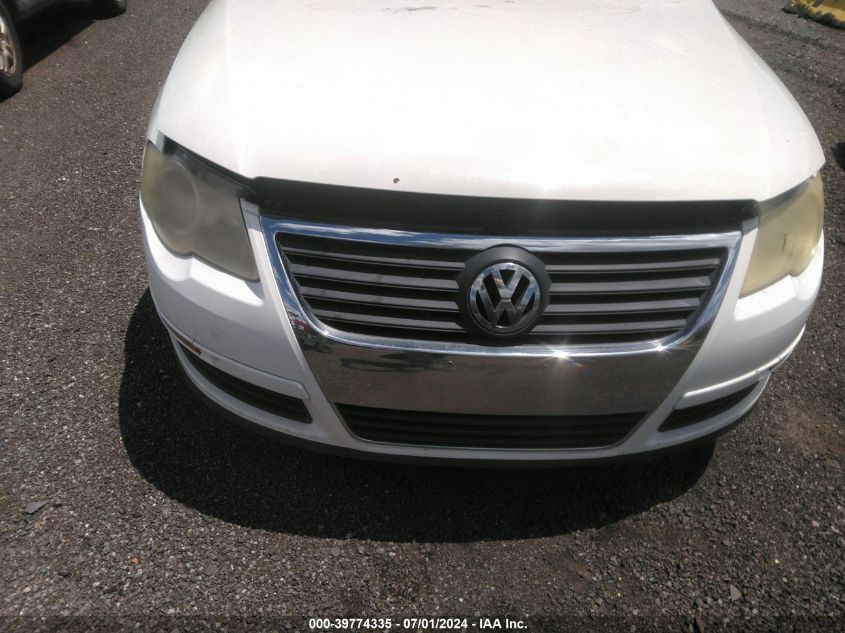 2006 Volkswagen Passat 2.0T/Value Edition VIN: WVWAK73C96P186991 Lot: 39774335