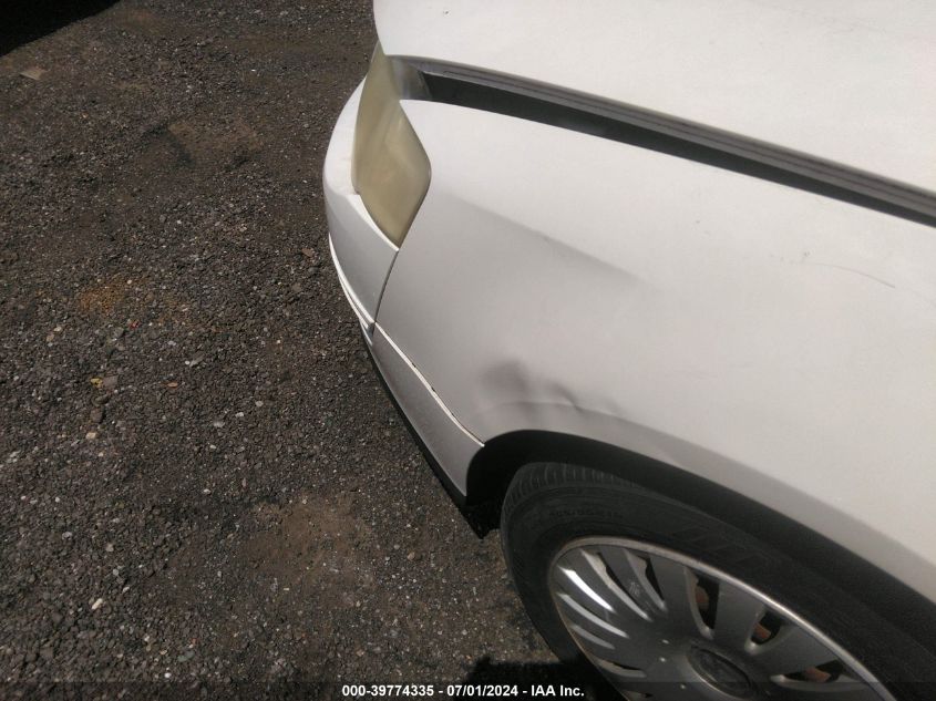 2006 Volkswagen Passat 2.0T/Value Edition VIN: WVWAK73C96P186991 Lot: 39774335