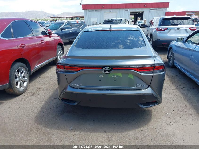 2023 Toyota Mirai Xle VIN: JTDAAAAA6PA008543 Lot: 39774337