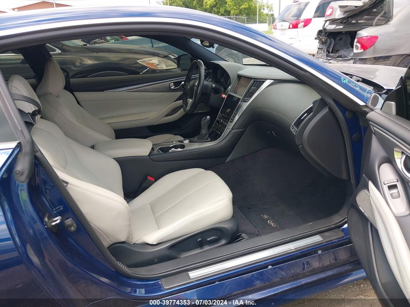 2018 Infiniti Q60 3.0T Luxe VIN: JN1EV7EK4JM341117 Lot: 39774353