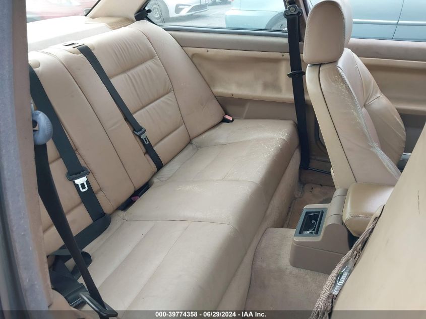 1995 BMW 325 Is VIN: WBABF3320SEF48981 Lot: 39774358